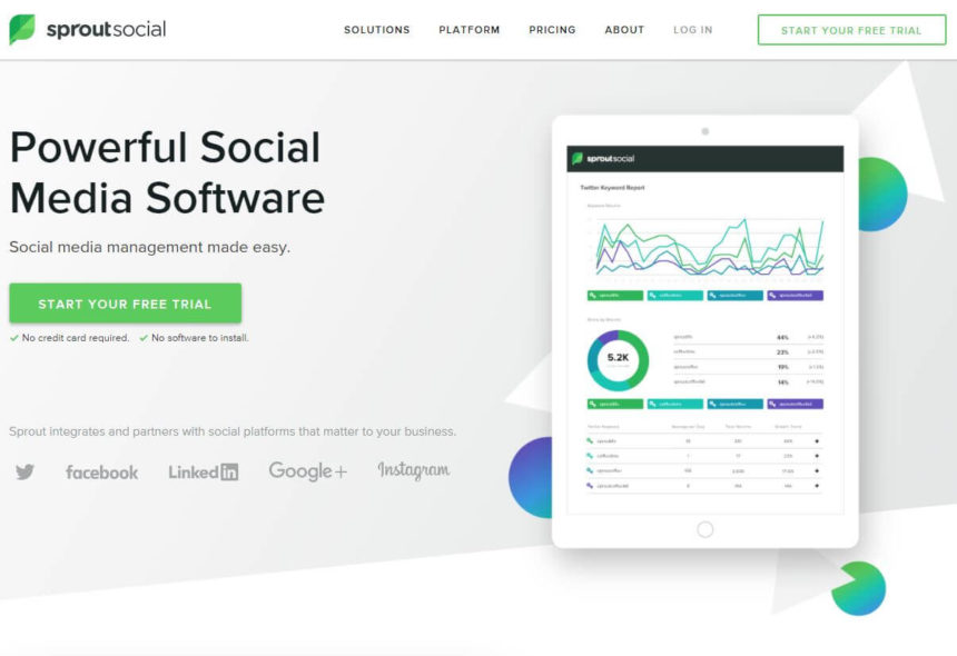 Sprout Social Screenshot